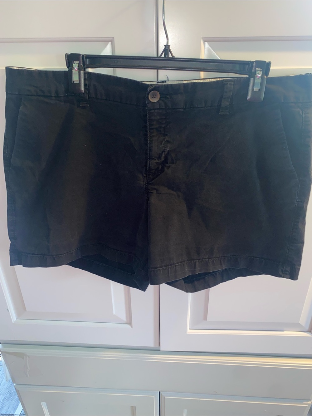 Classic Black Women's Khaki Shorts